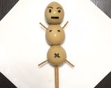 ウズラの卵で造形作り方14写真