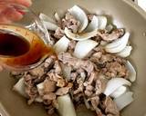 春ですね♪新玉ねぎと豚肉のとろみ炒め作り方4写真
