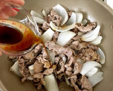 春ですね♪新玉ねぎと豚肉のとろみ炒め作り方4写真