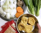【大根とがんもの含め煮】作り方1写真