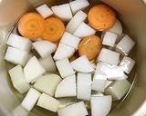 【大根とがんもの含め煮】作り方4写真