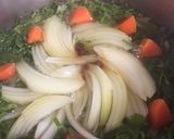 キャベツの外葉でフツーにスープ作り方4写真