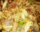 白菜入り☆汁多めのトロふわ親子丼♪作り方5写真