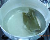 セリとホタテの煮びたし作り方1写真
