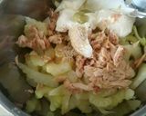 セロリと豆苗の簡単わさびマヨサラダ作り方3写真