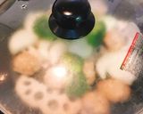 鶏団子と野菜の黒酢炒め作り方7写真