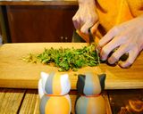 「パクチー豆腐サラダ」作り方3写真