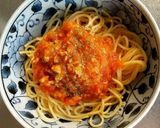 ミートソースボロニア風作り方7写真