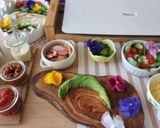 テーブルグリルでピザひな祭りパーティー作り方3写真