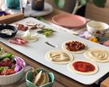 テーブルグリルでピザひな祭りパーティー作り方4写真