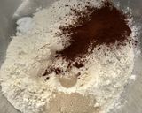 【手捏ね】チョコプリンでショコラ食パン作り方1写真