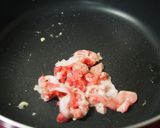 小松菜・豚こまの卵ふんわり炒め♪作り方3写真