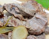 八角が甘く香る・牛すじ肉の醤油煮込み♪作り方4写真