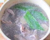 八角が甘く香る・牛すじ肉の醤油煮込み♪作り方2写真