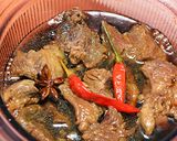 八角が甘く香る・牛すじ肉の醤油煮込み♪作り方6写真