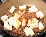 汗だくだく、デトックス男の肉肉麻婆豆腐作り方6写真