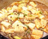 汗だくだく、デトックス男の肉肉麻婆豆腐作り方10写真