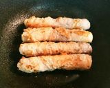 コロン風❔ 豚のネギ巻き作り方1写真