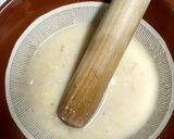 白菜えのきお豆腐のお味噌汁作り方3写真