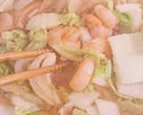 【減量中】えび白菜のオイスター炒め作り方4写真