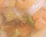 【減量中】えび白菜のオイスター炒め作り方5写真