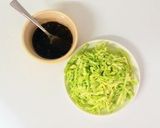 お弁当にも♪肉巻きキャベツの味噌照り焼き作り方1写真