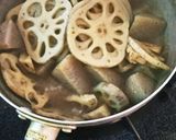 蓮根と蒟蒻のピリ辛煮作り方3写真
