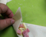 手裏剣の春巻つくってみました作り方4写真