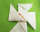 手裏剣の春巻つくってみました作り方7写真