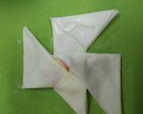 手裏剣の春巻つくってみました作り方9写真