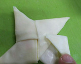 手裏剣の春巻つくってみました作り方10写真