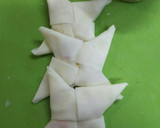 手裏剣の春巻つくってみました作り方11写真