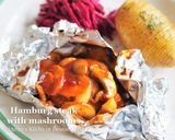 簡単肉汁じゅわ♡基本の包み焼きハンバーグ作り方9写真