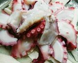 生梅ドレッシングでタコの和風カルパッチョ作り方3写真