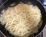 豚肉と高菜のバター醤油パスタ♪作り方5写真