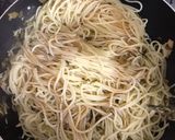 豚肉と高菜のバター醤油パスタ♪作り方6写真