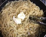 豚肉と高菜のバター醤油パスタ♪作り方7写真