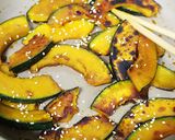 作り置きおかず　かぼちゃの甘辛炒め作り方3写真