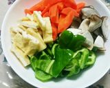 ねぎと生姜たっぷり♪なすと豚肉の味噌煮☆作り方1写真