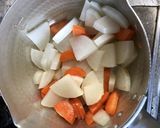 大根と鶏肉の煮物作り方2写真