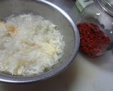 白きくらげの甘酢餡炒め作り方1写真