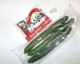 きゅうりの胡麻炒めナムル♪簡単温野菜作り方1写真