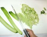 きゅうりの胡麻炒めナムル♪簡単温野菜作り方3写真