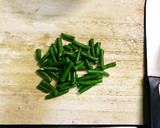 超簡単！いんげんの味噌ごま和え♡♡作り方1写真
