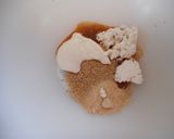 茹で野菜のカッテージチーズ胡麻和え作り方2写真