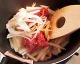 簡単♡挽き肉じゃがいもお野菜あんかけ♡作り方4写真