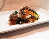 簡単♡挽き肉じゃがいもお野菜あんかけ♡作り方7写真