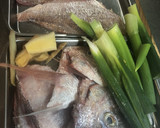 鯛のとろみスープ仕立て　作り方1写真