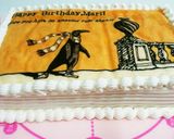 ゴーリーうろんな客☆誕生日ケーキ(覚書)作り方9写真