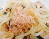 ペペロンチーノ風焼きうどんです✨作り方4写真